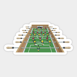 Foosball Table Sticker